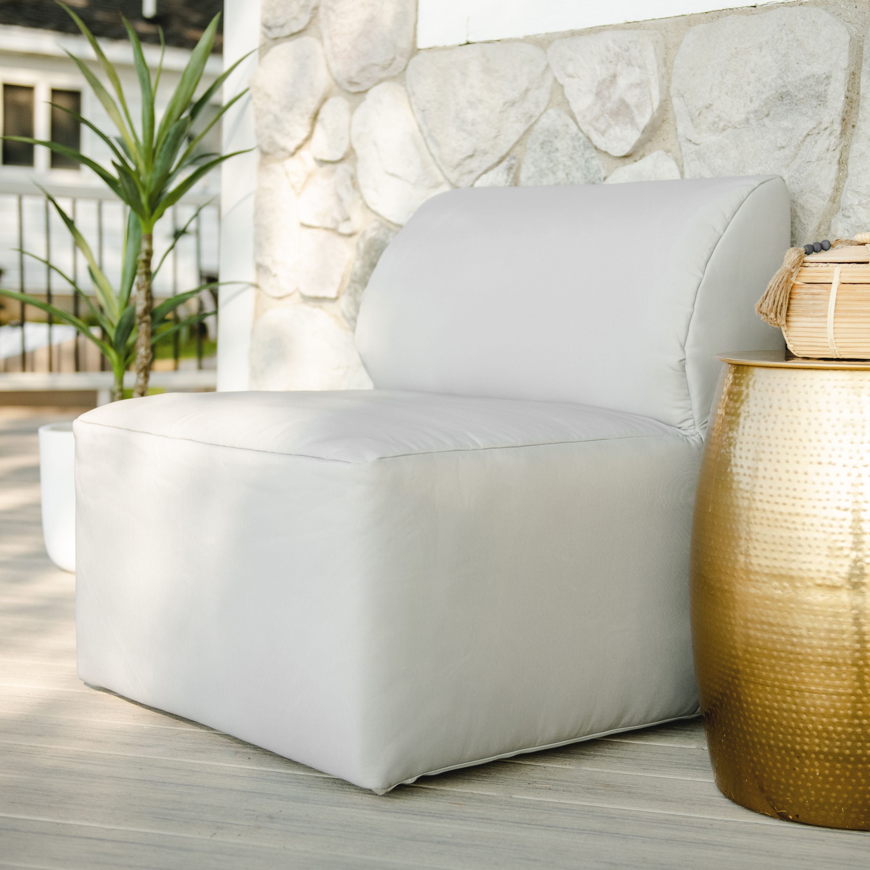 Patio Armless Chair