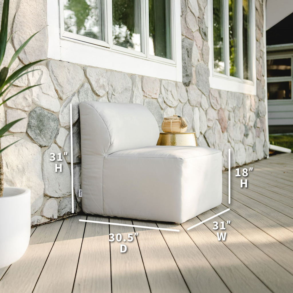 Patio Armless Chair