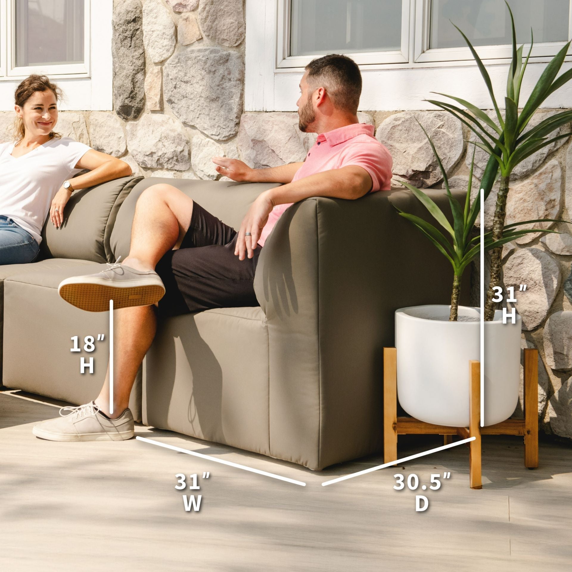 Patio Corner Chair