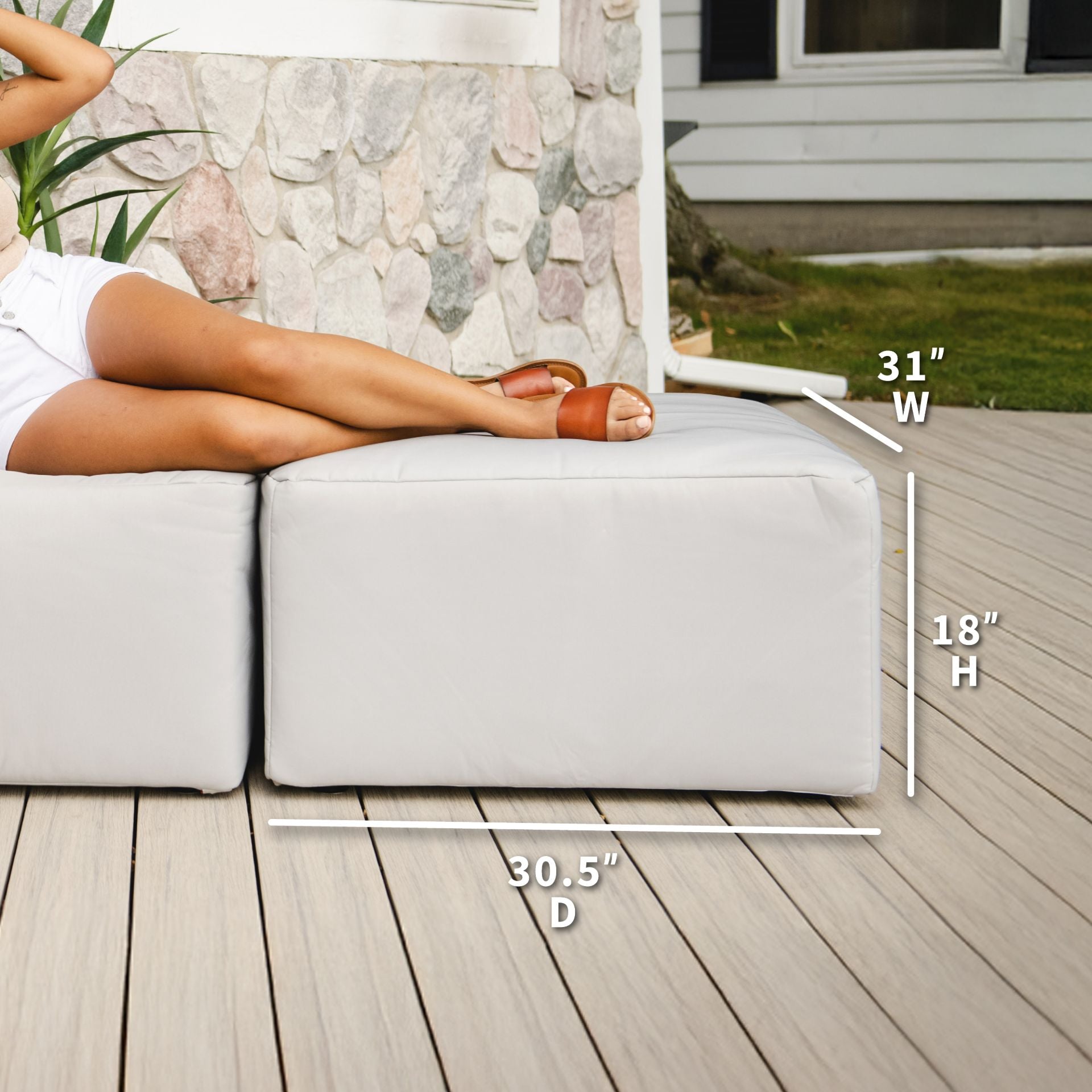 Patio Ottoman