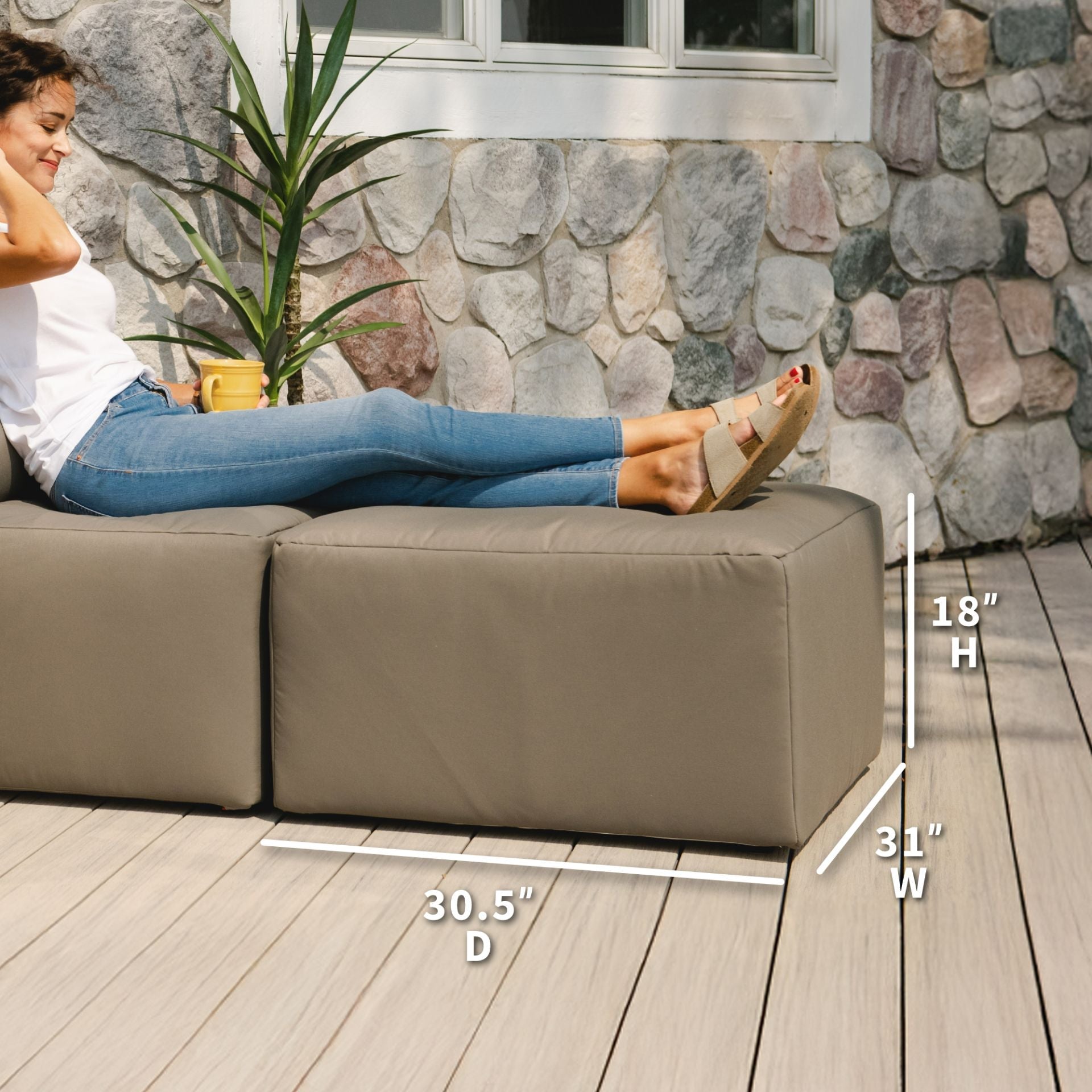 Patio Ottoman