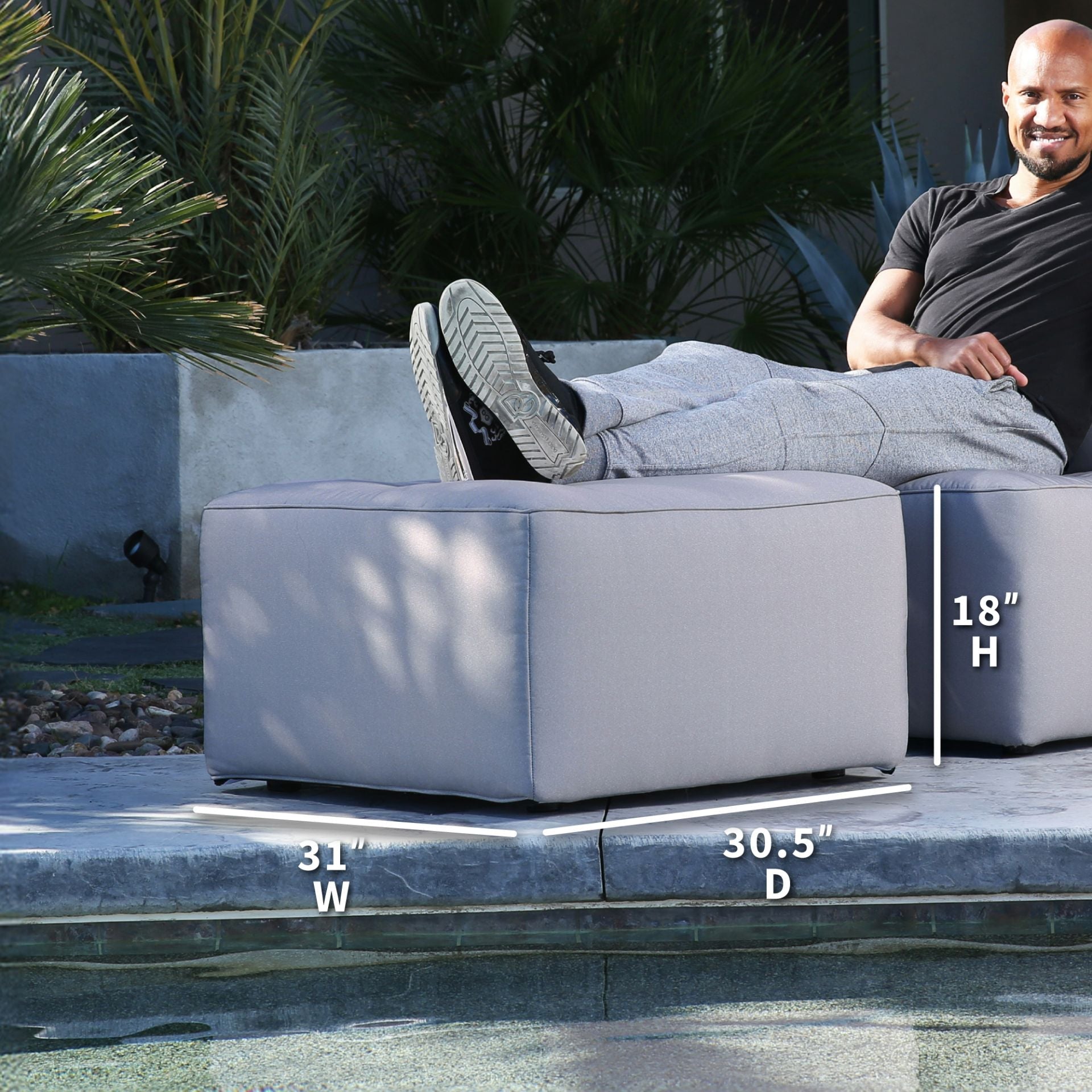 Patio Ottoman