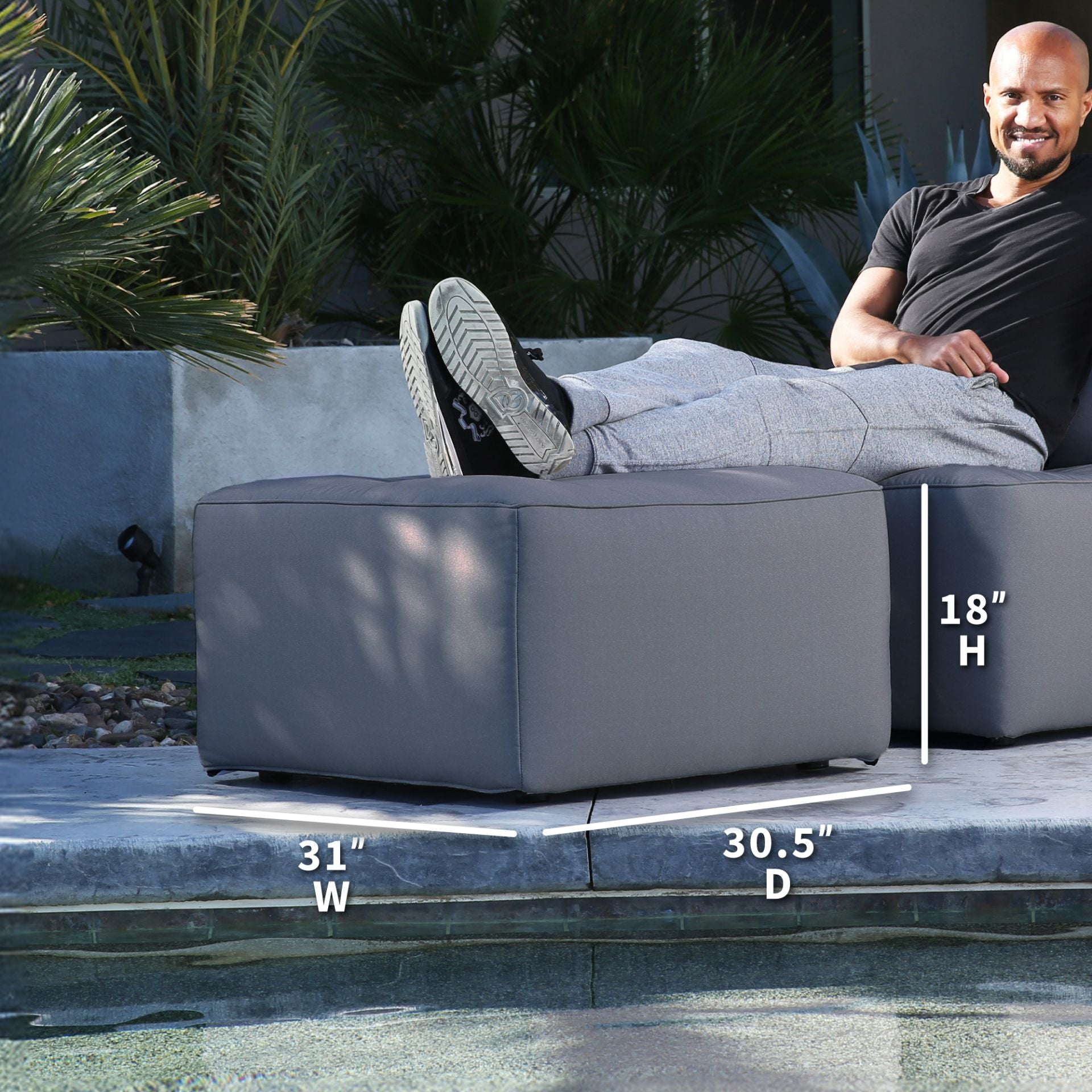 Patio Ottoman