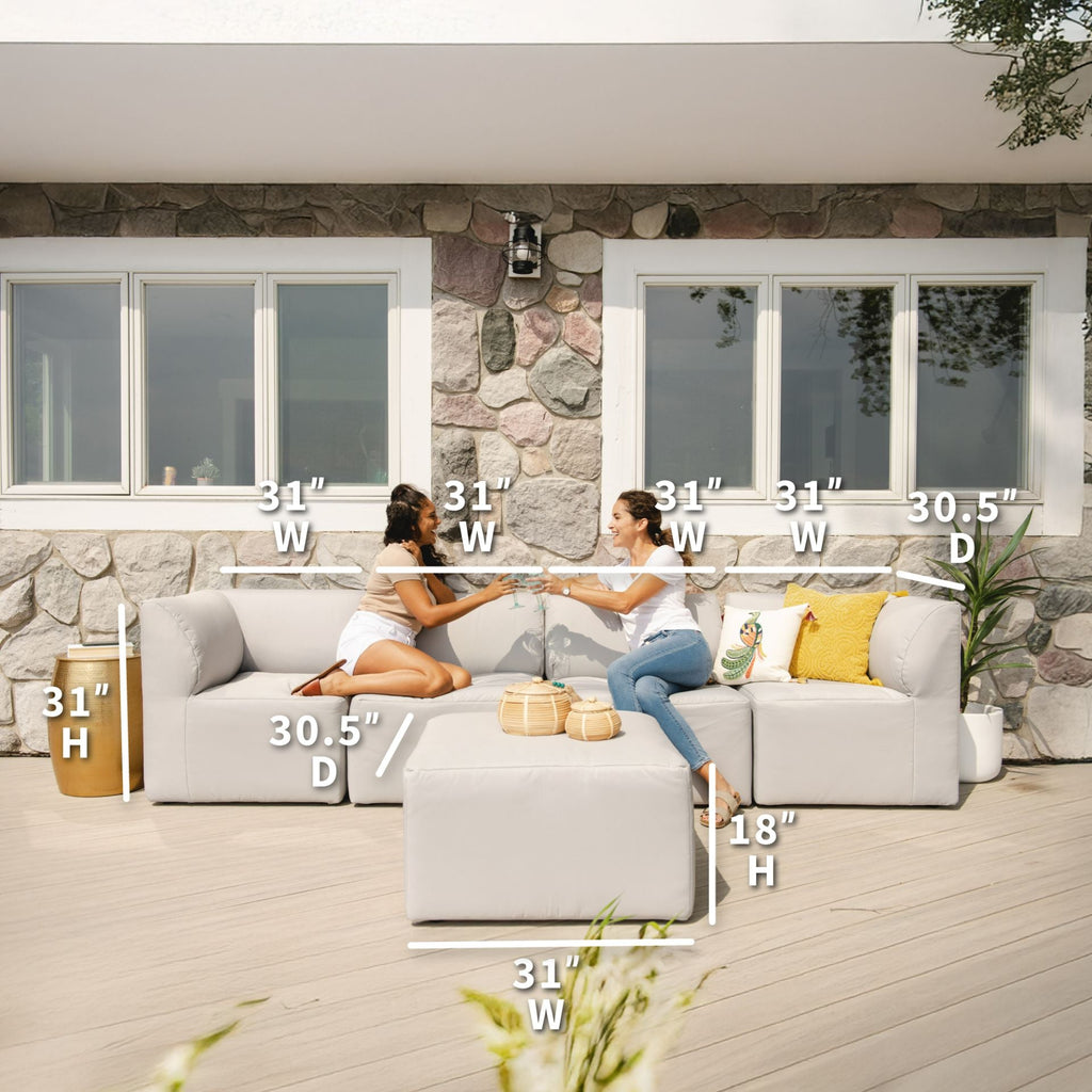 Patio 5pc Sectional