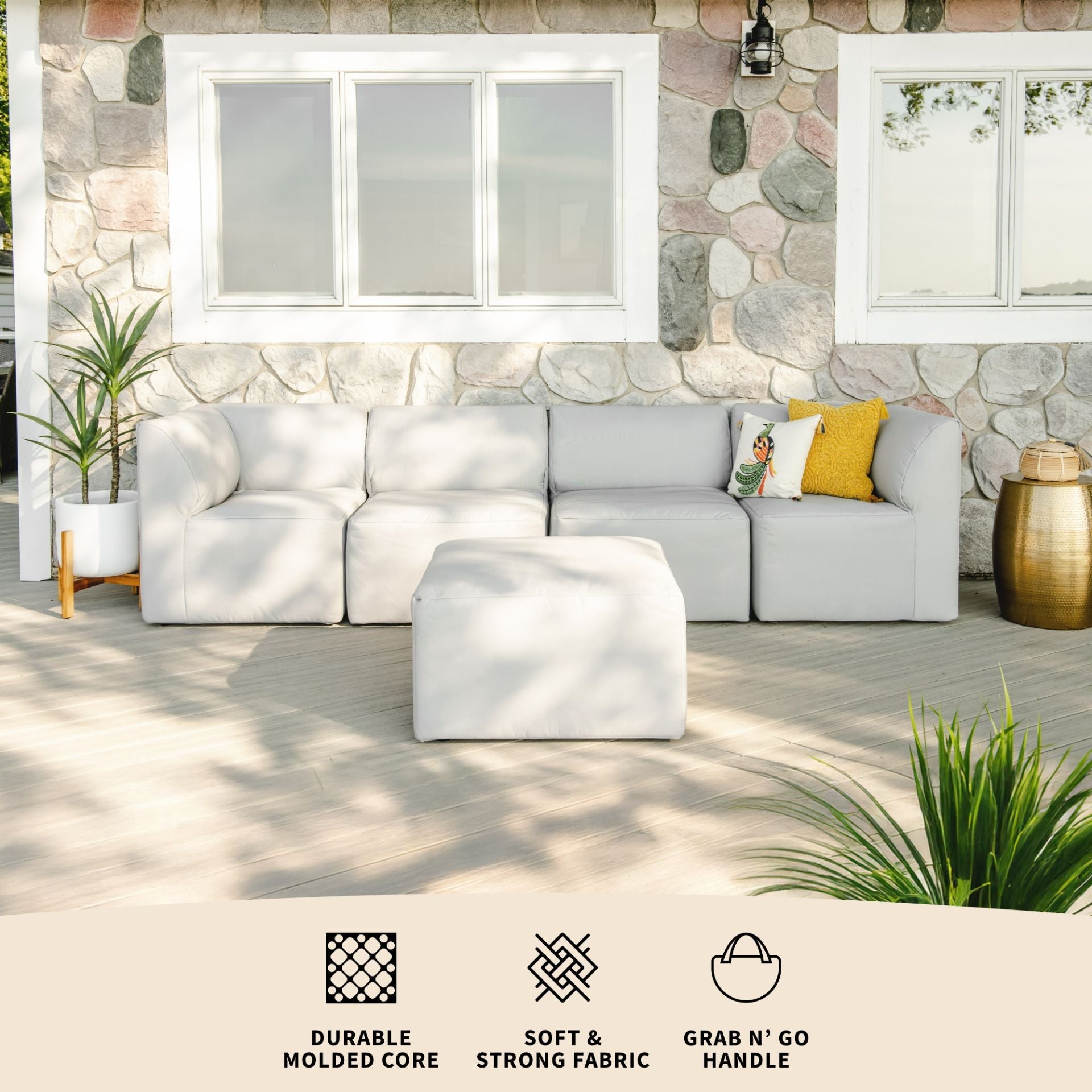 Patio 5pc Sectional