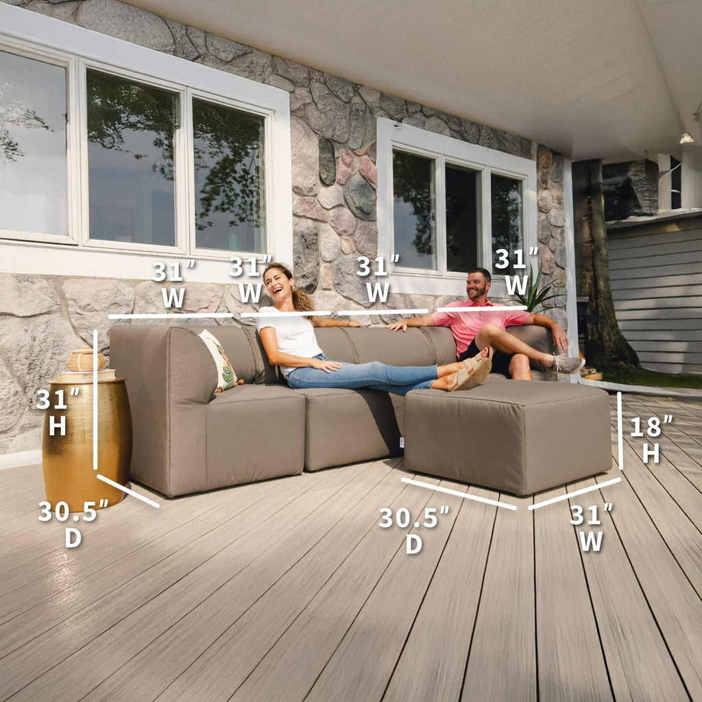 Patio 5pc Sectional