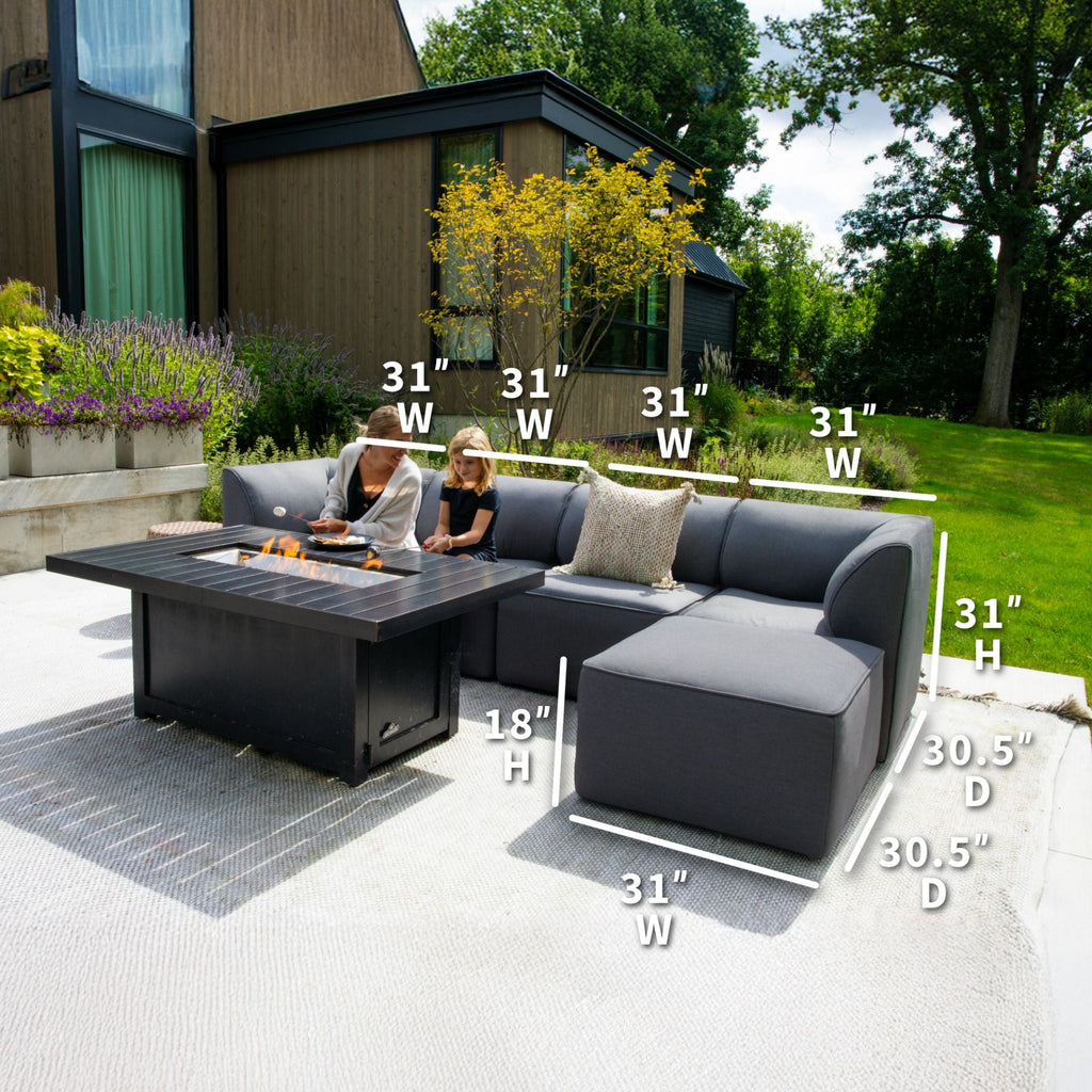 Patio 5pc Sectional