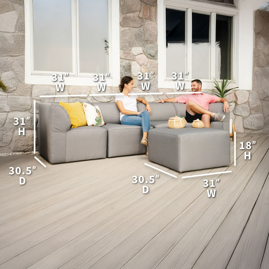 Patio 5pc Sectional