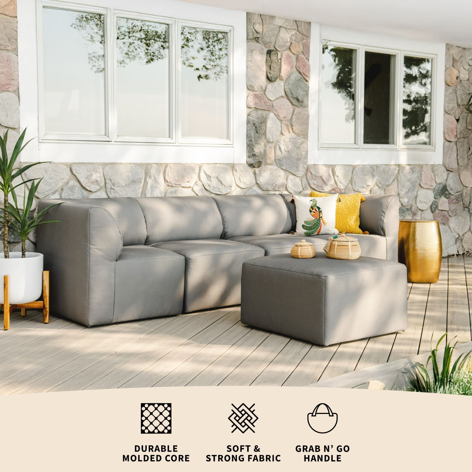 Patio 5pc Sectional