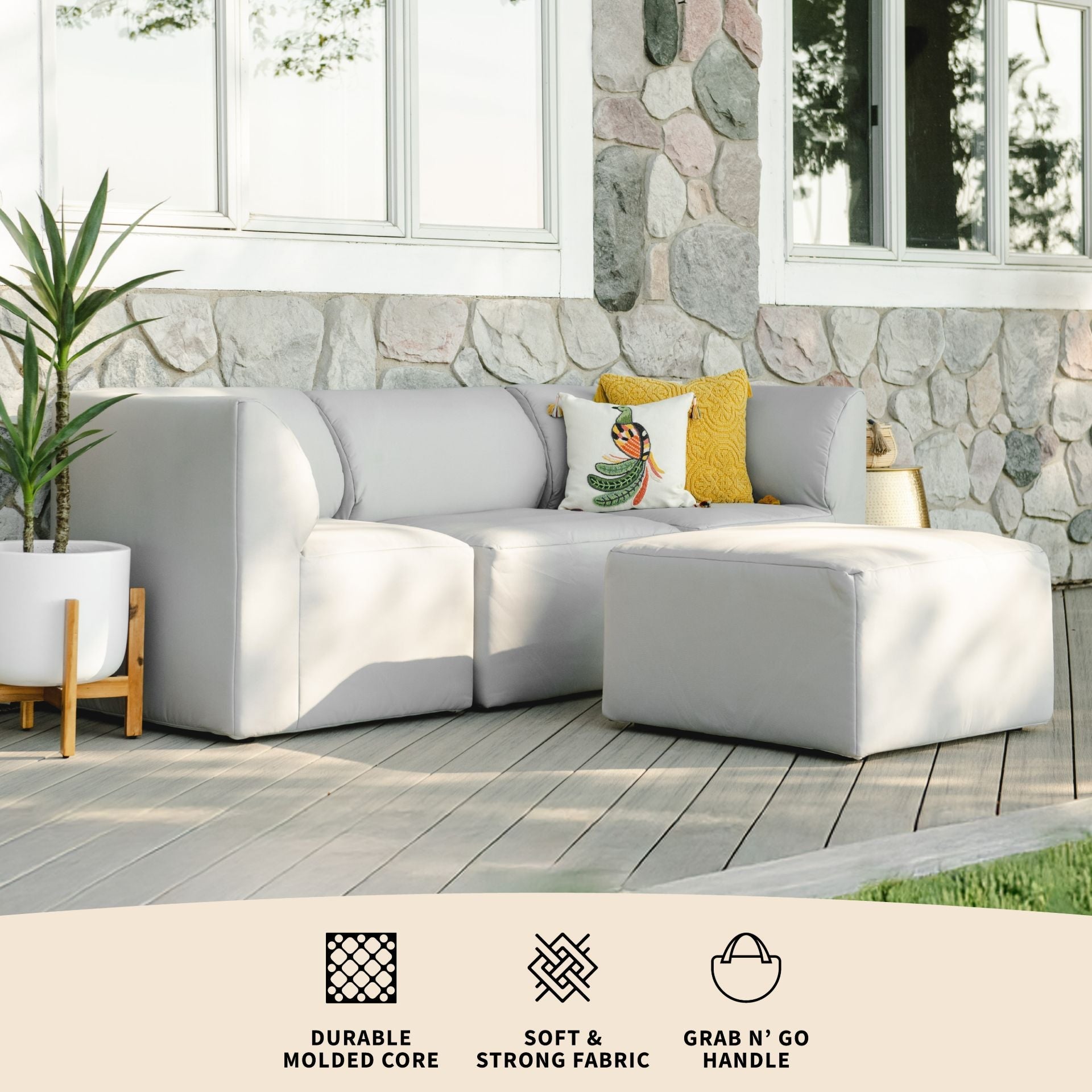 Patio 4pc Sectional