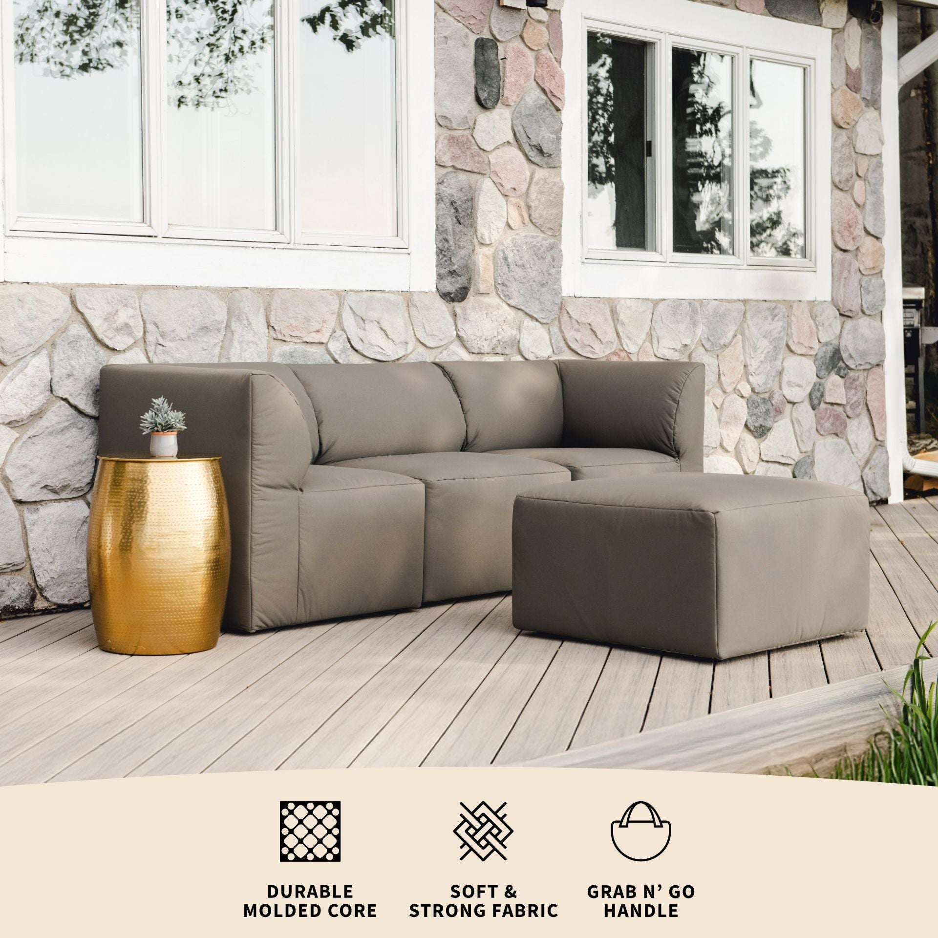 Patio 4pc Sectional