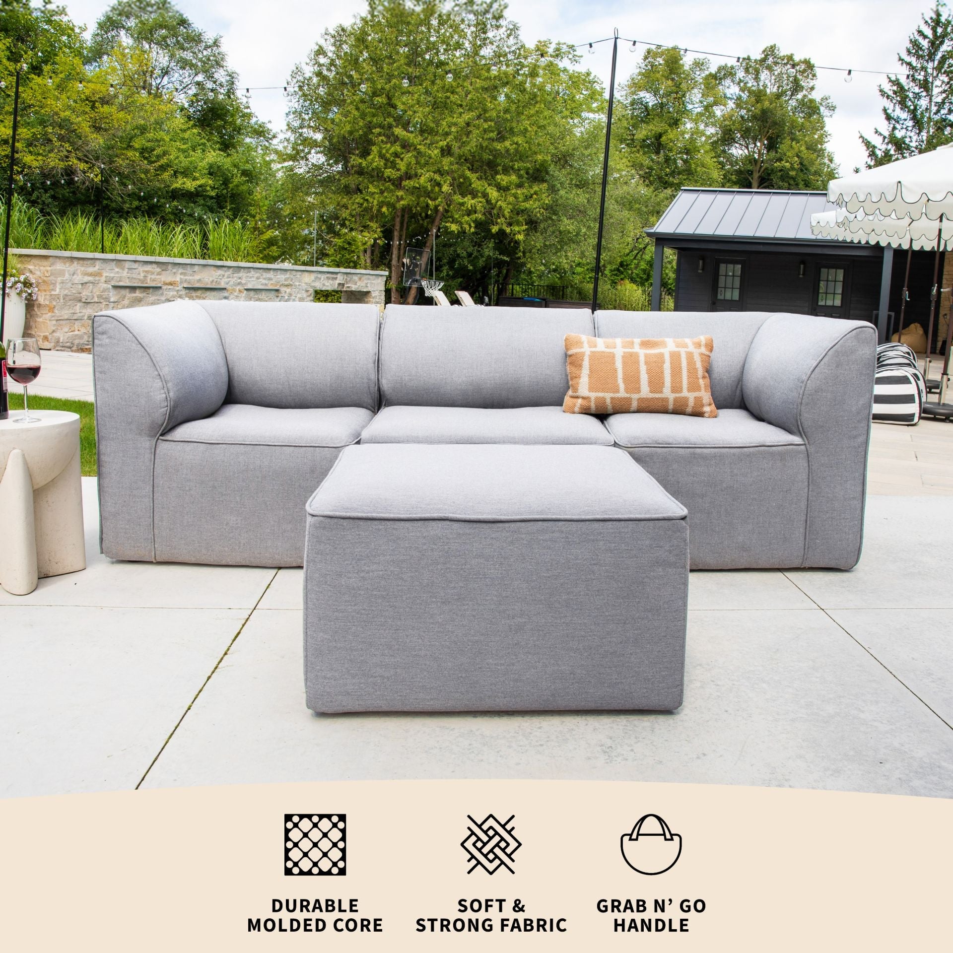 Patio 4pc Sectional