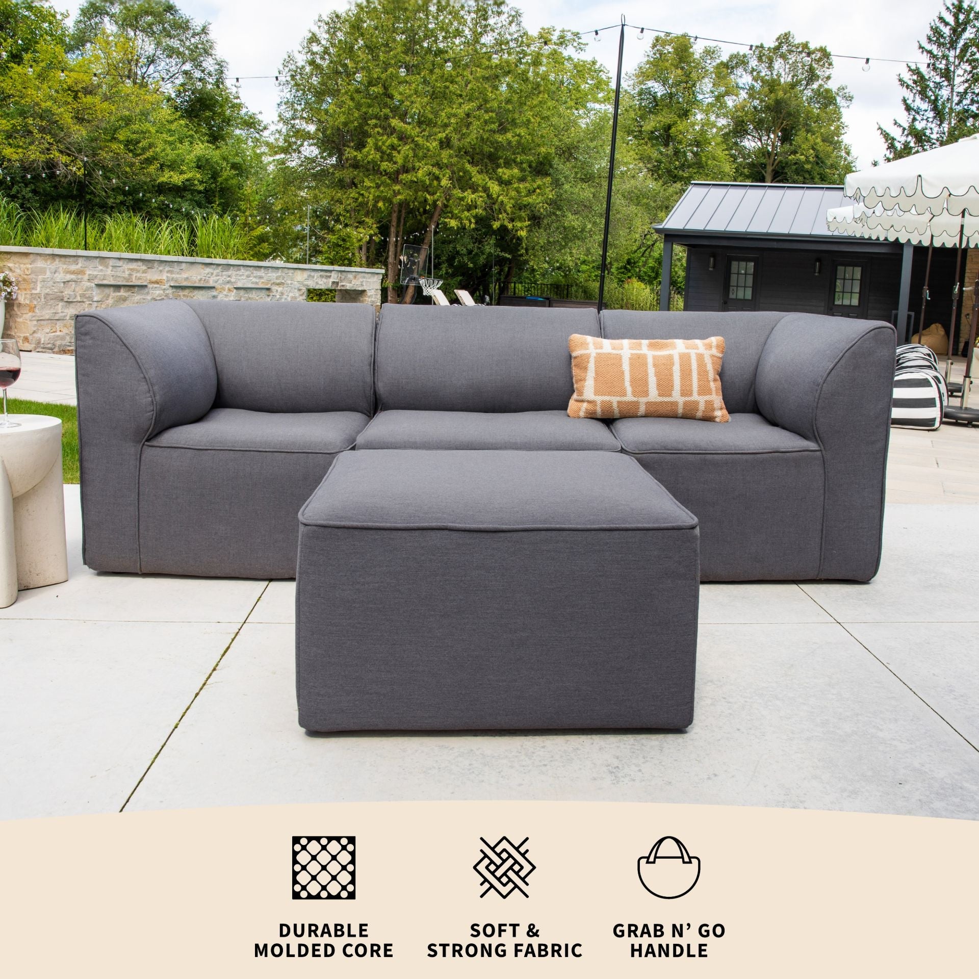 Patio 4pc Sectional