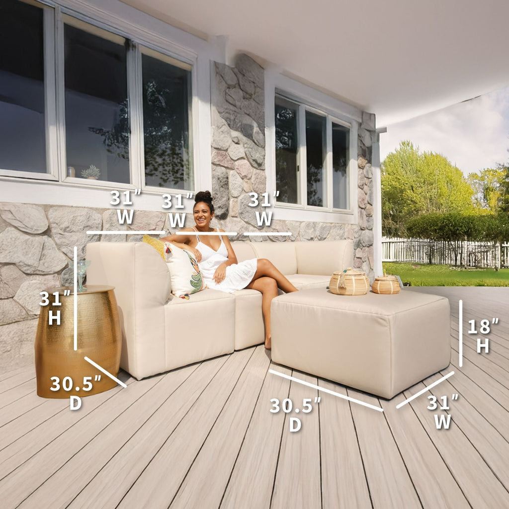 Patio 4pc Sectional
