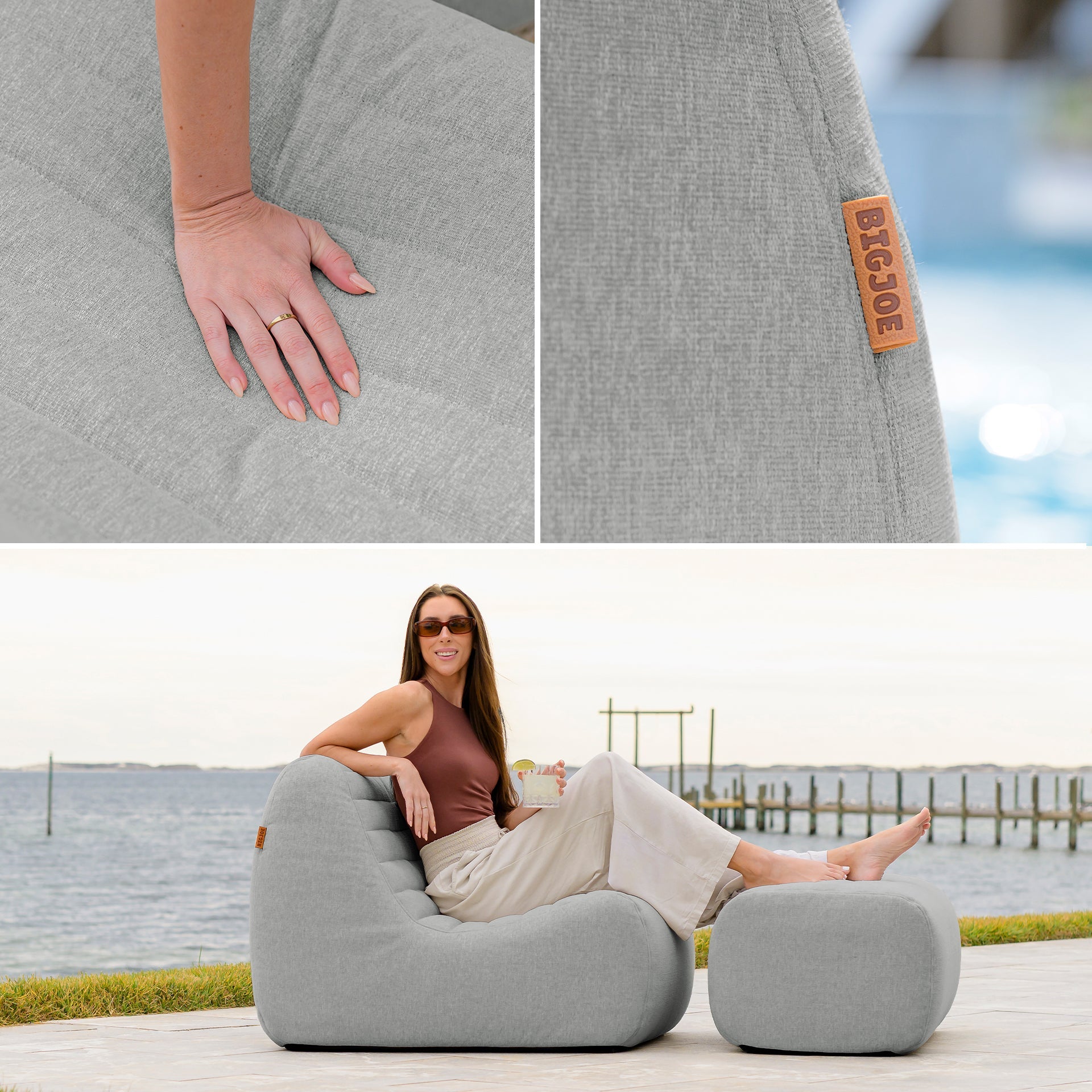 Solvana™ Outdoor Ottoman