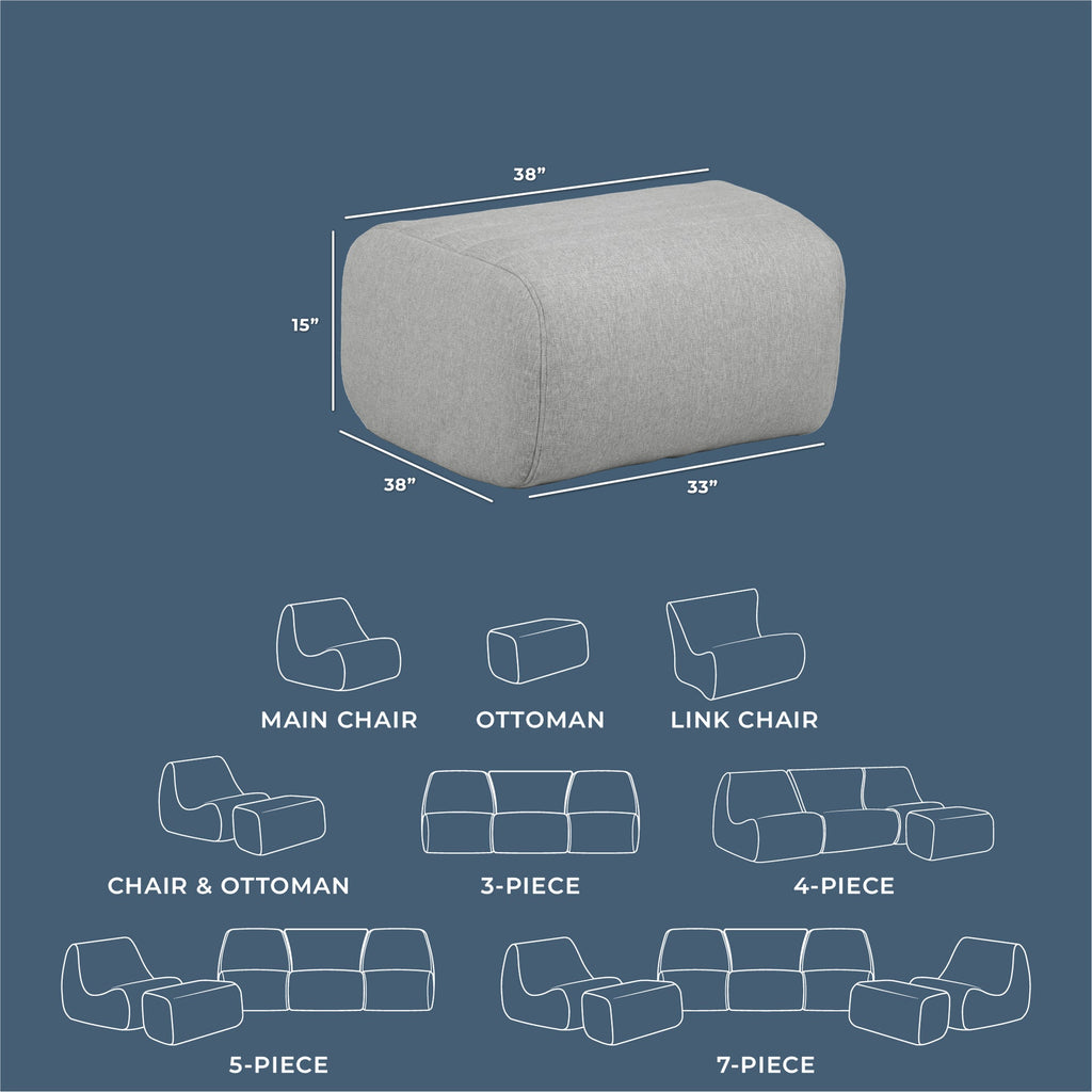 Solvana™ Outdoor Ottoman