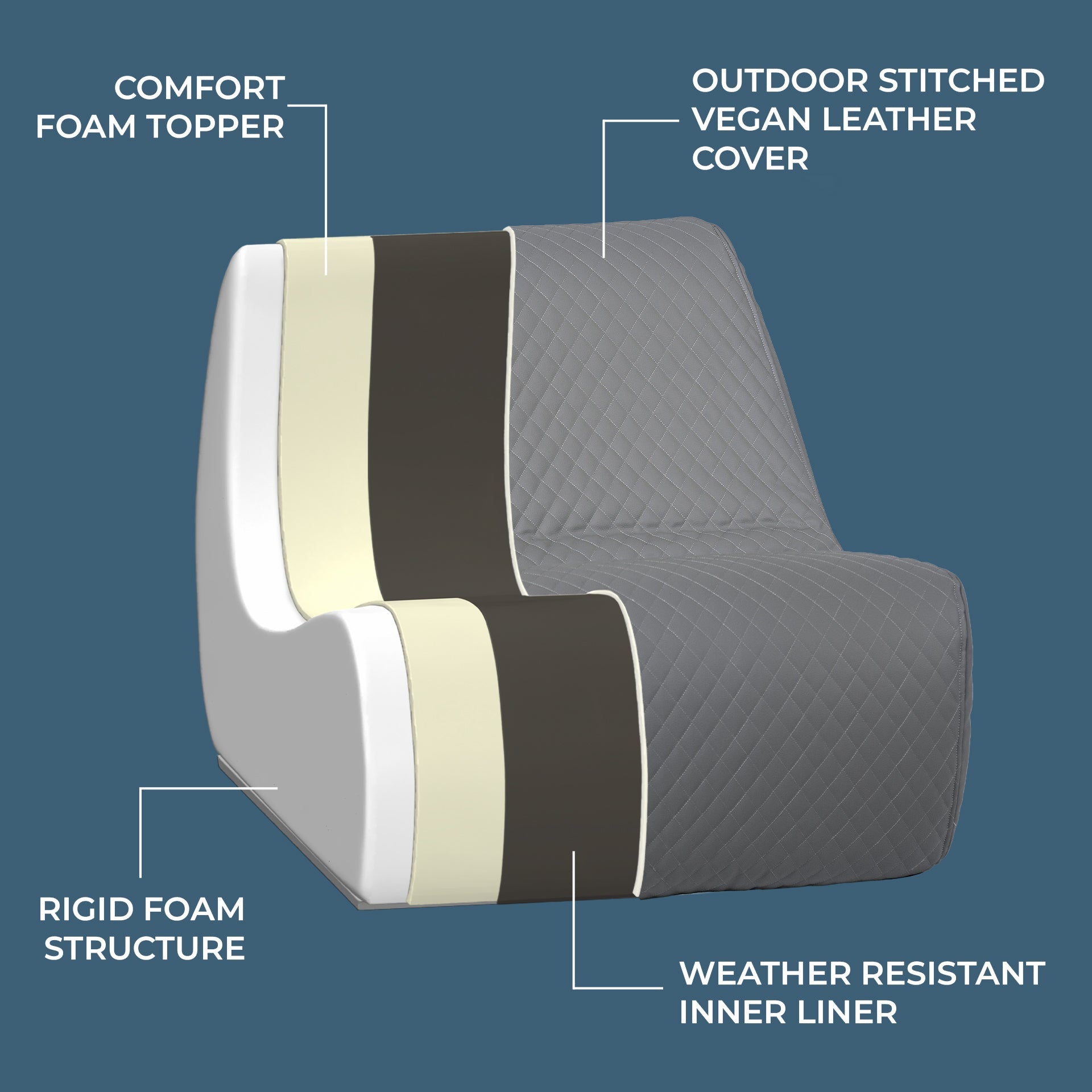 Solvana™ Outdoor Ottoman