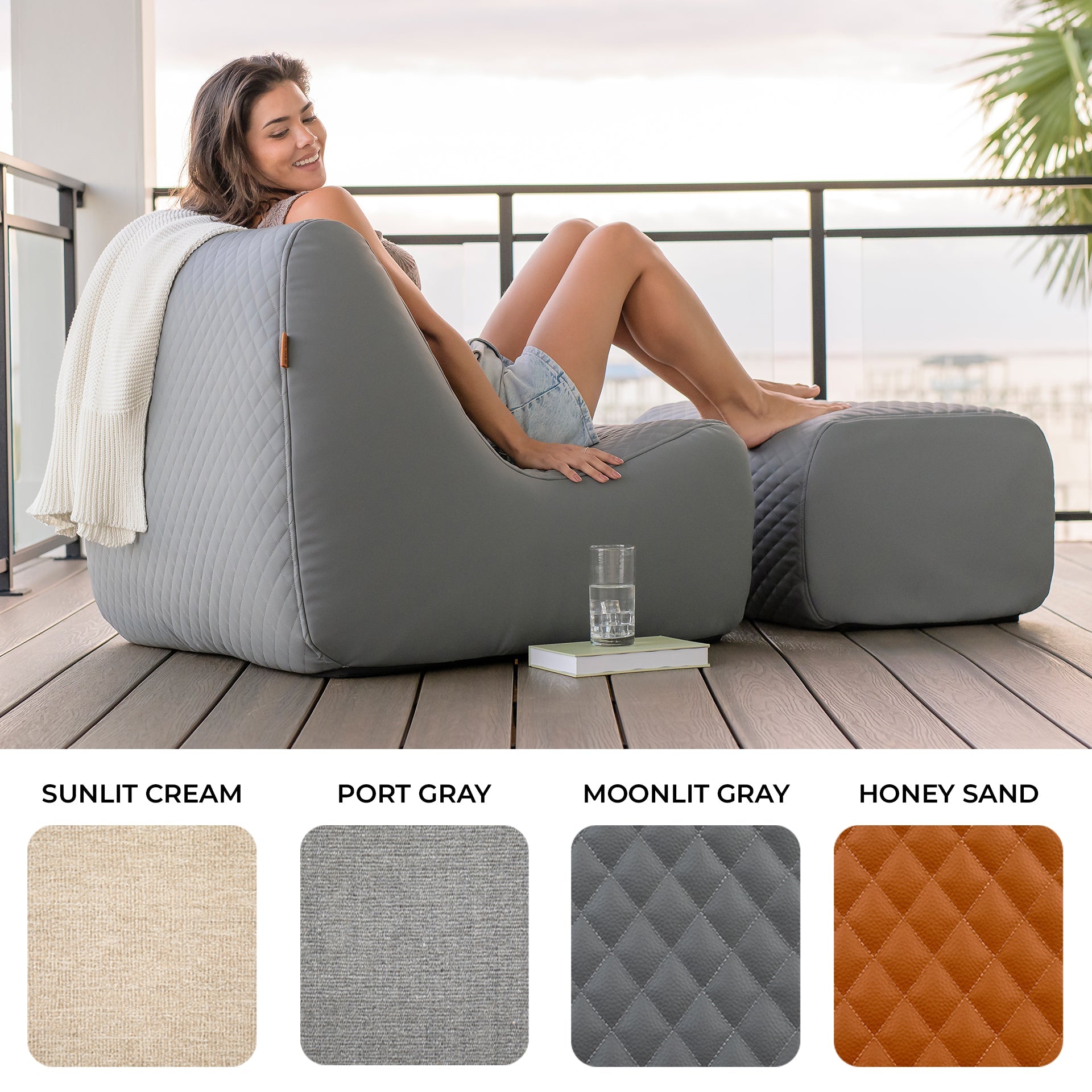 Solvana™ Outdoor Ottoman
