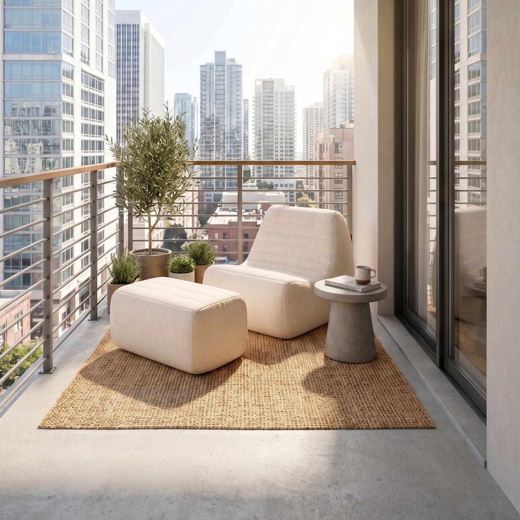 Solvana™ Outdoor Chair and Ottoman Set