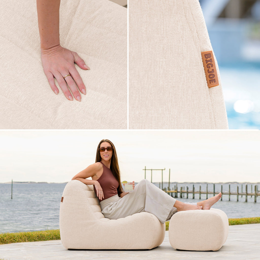 Solvana™ Outdoor Chair and Ottoman Set