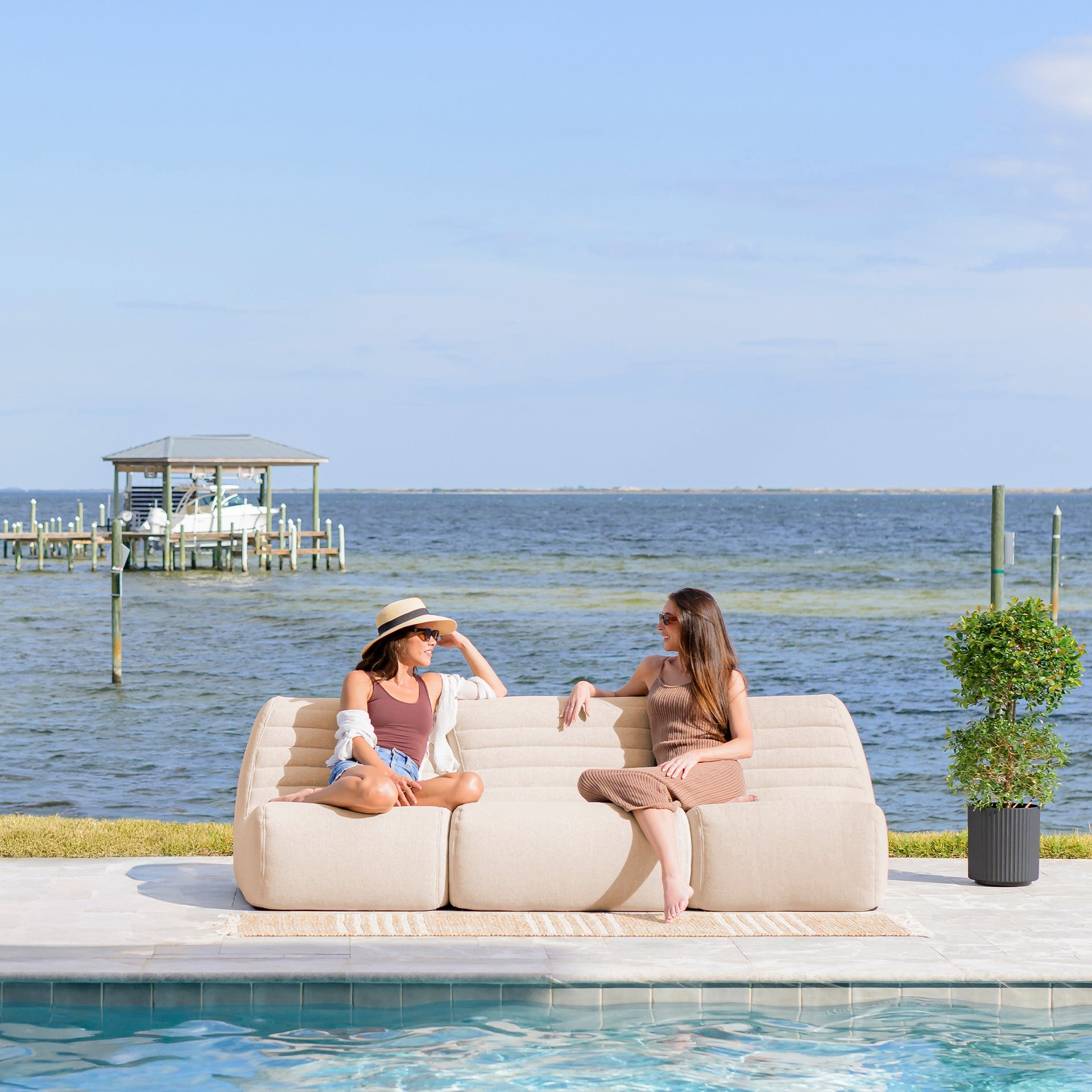 Solvana™ 3 Piece Outdoor Sectional
