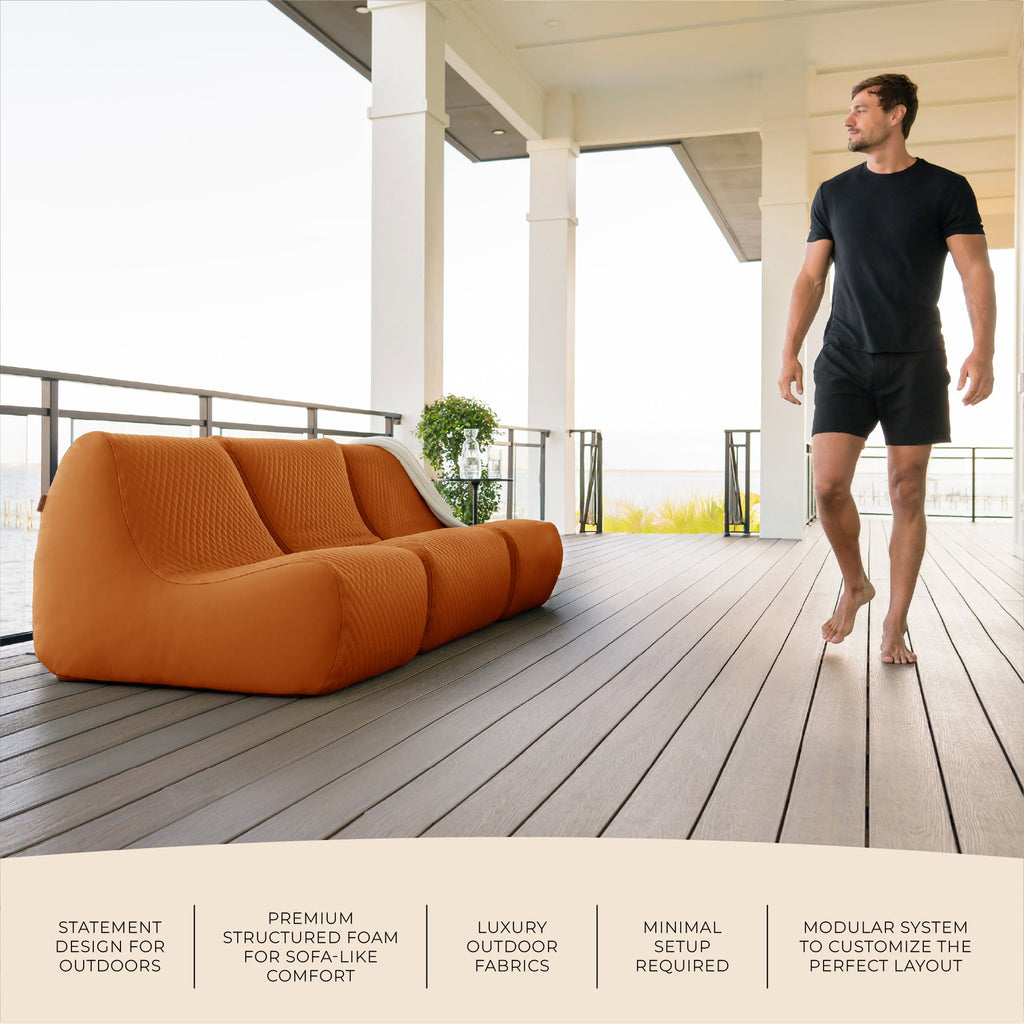 Solvana™ 3 Piece Outdoor Sectional