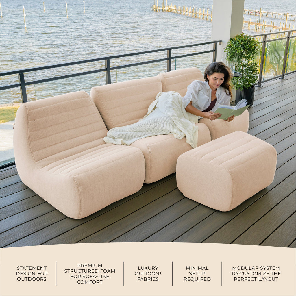 Solvana™ 4 Piece Outdoor Sectional