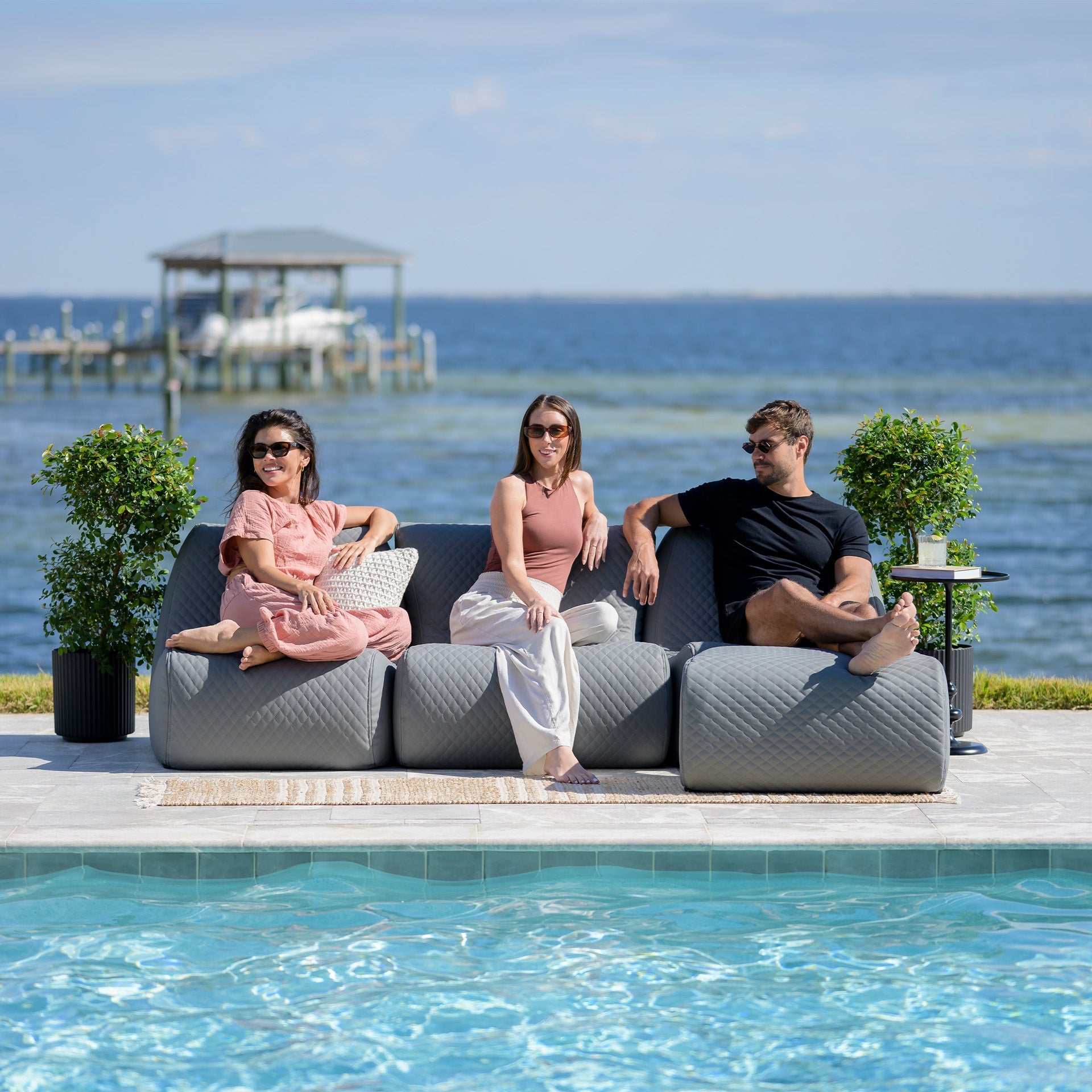 Solvana™ 4 Piece Outdoor Sectional
