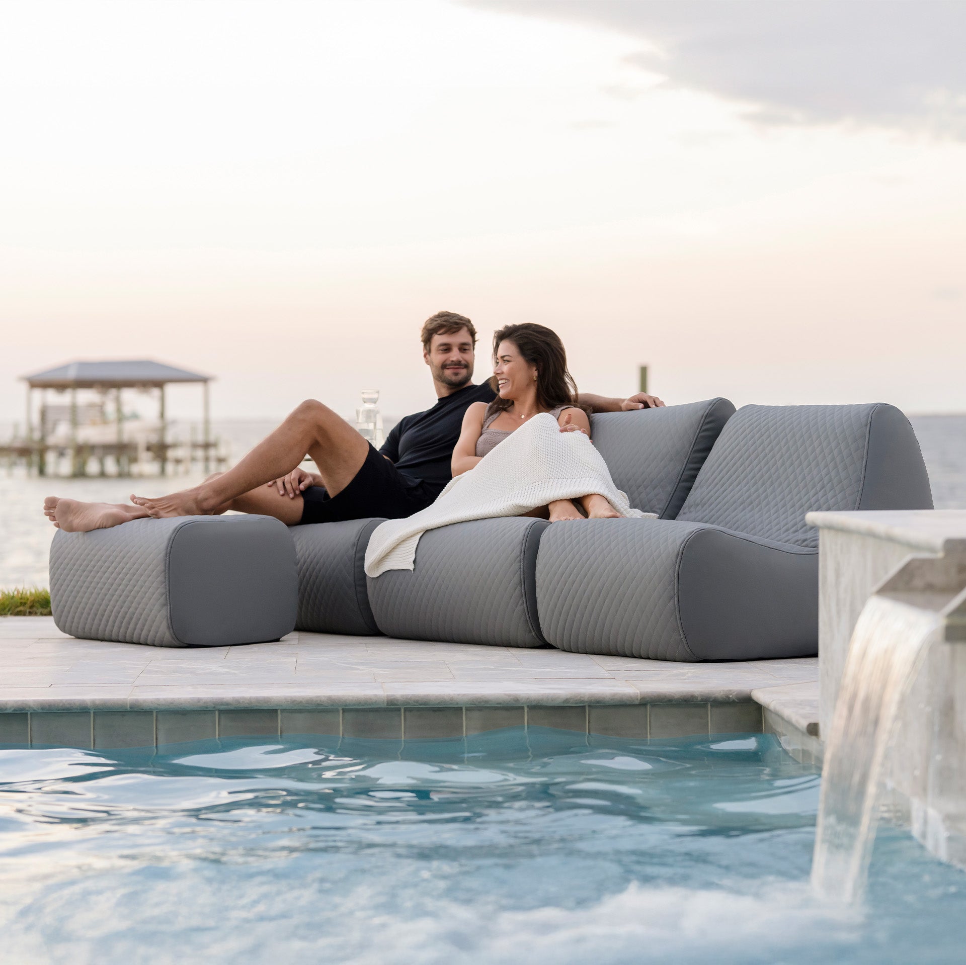 Solvana™ 4 Piece Outdoor Sectional