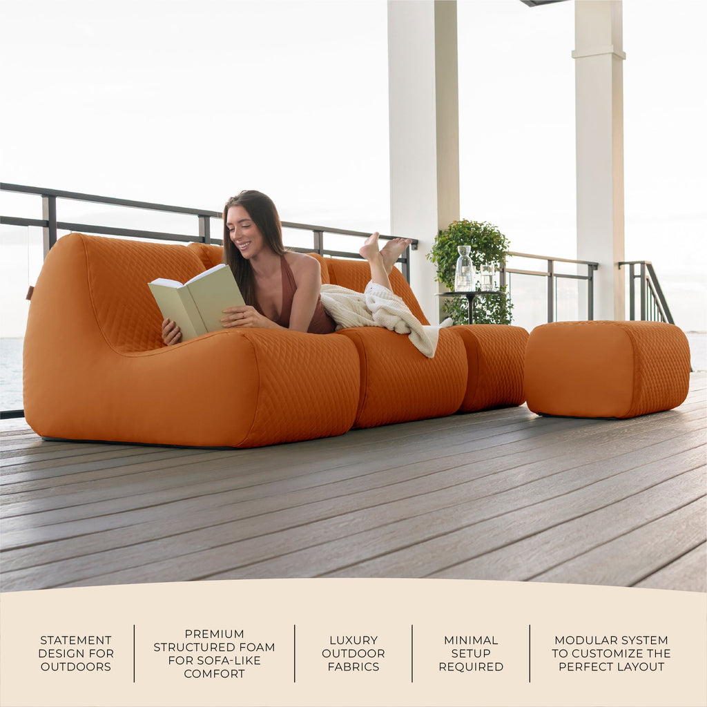 Solvana™ 4 Piece Outdoor Sectional