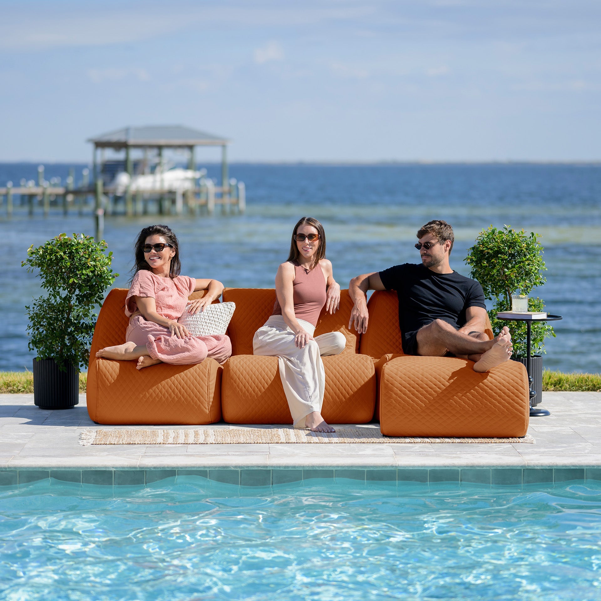 Solvana™ 4 Piece Outdoor Sectional