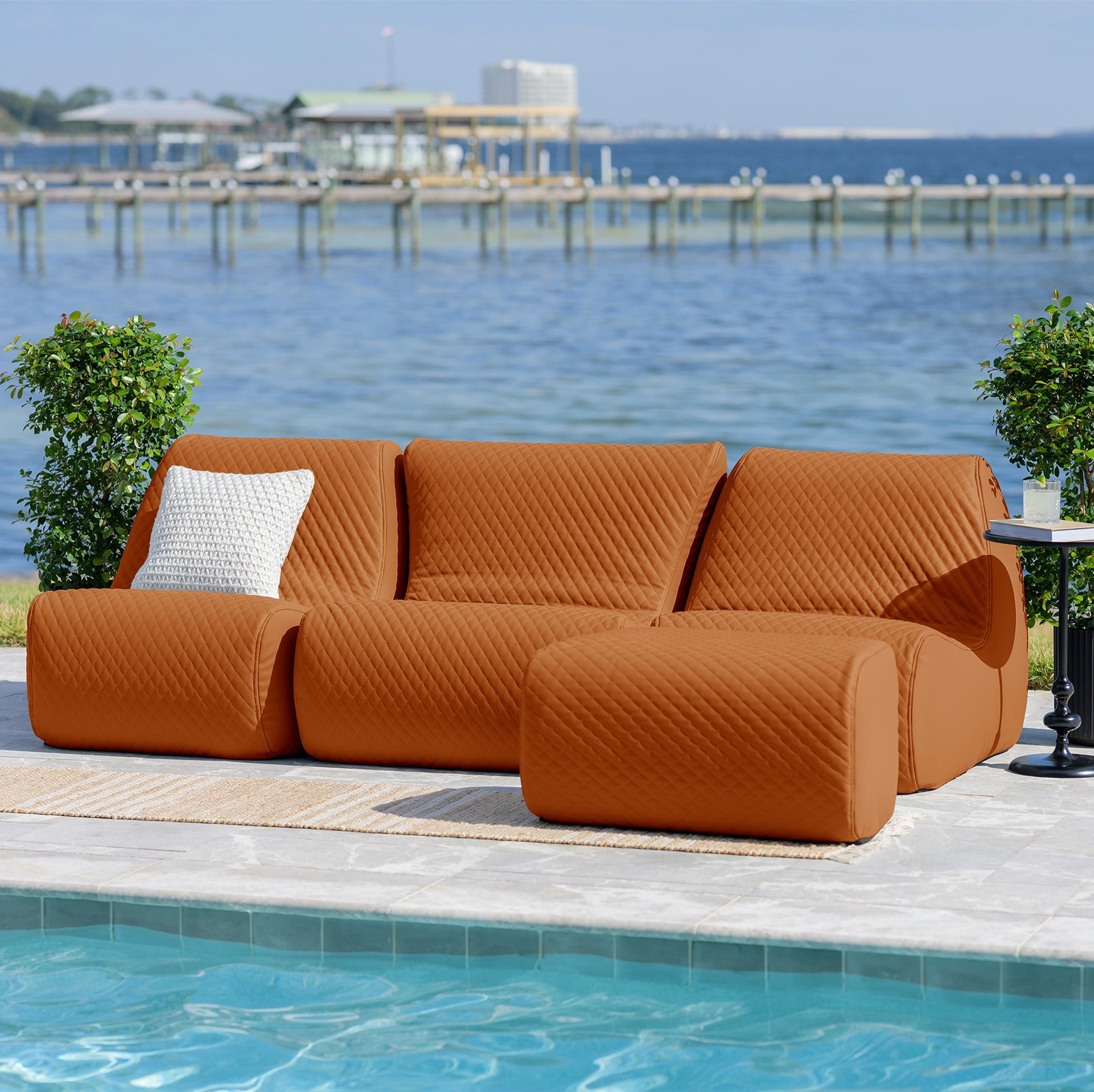 Solvana™ 4 Piece Outdoor Sectional