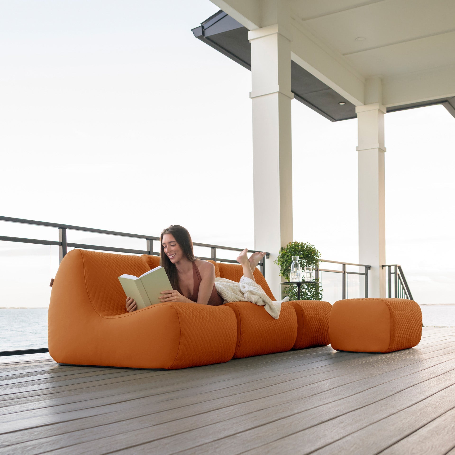 Solvana™ 4 Piece Outdoor Sectional