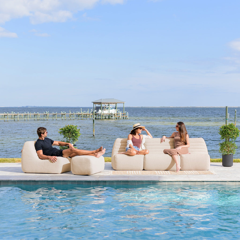 Solvana™ 5 Piece Outdoor Sectional Sofa
