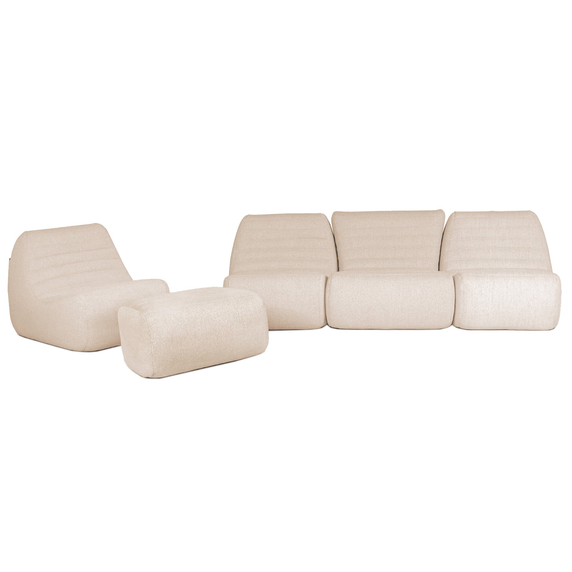 Solvana™ 5 Piece Outdoor Sectional Sofa