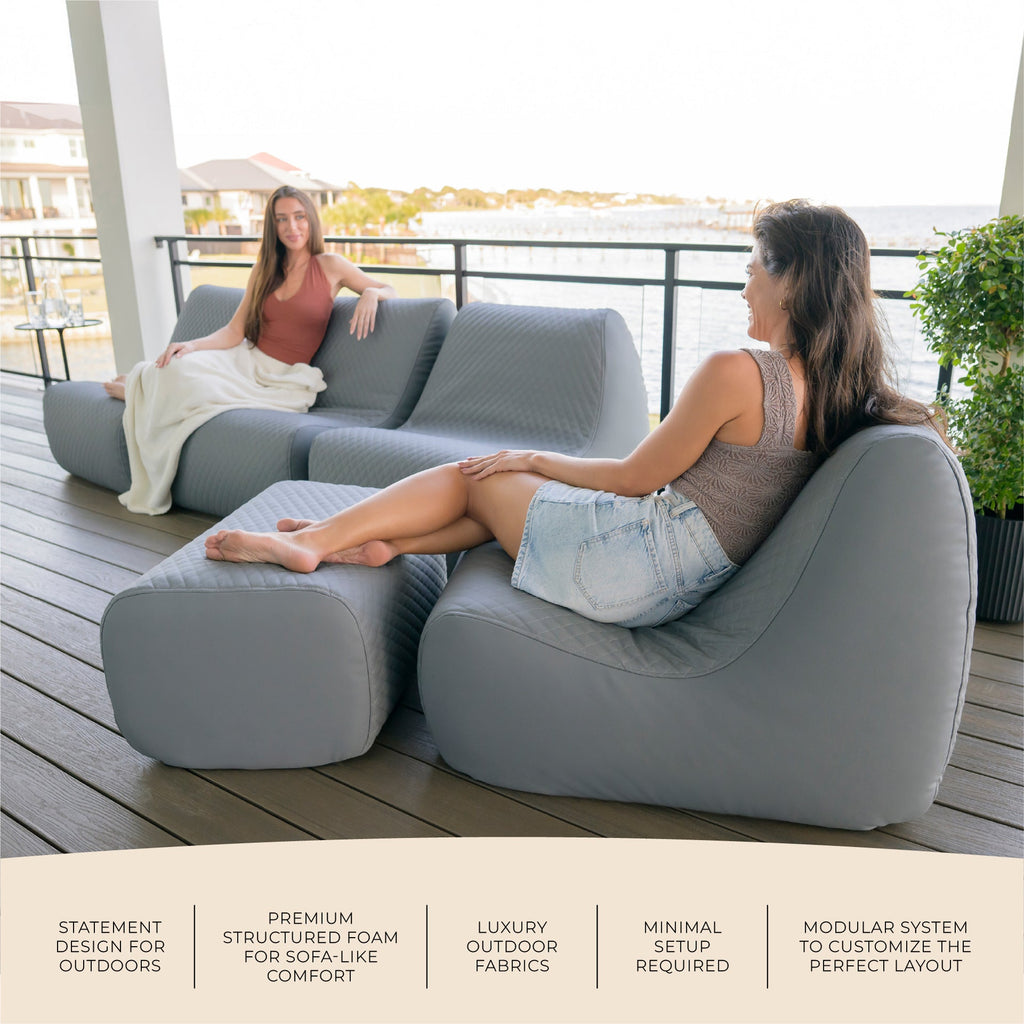 Solvana™ 5 Piece Outdoor Sectional Sofa