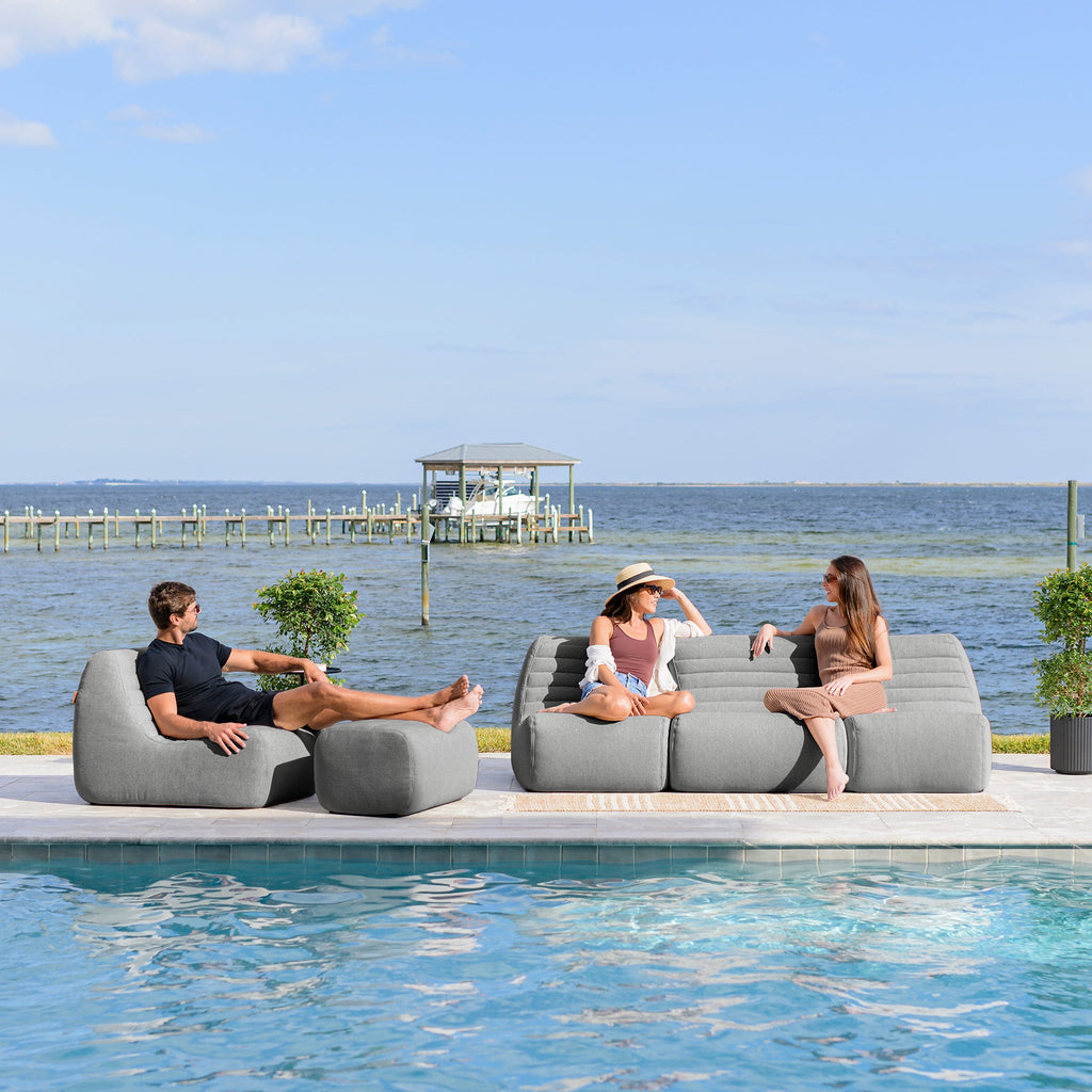 Solvana™ 5 Piece Outdoor Sectional Sofa