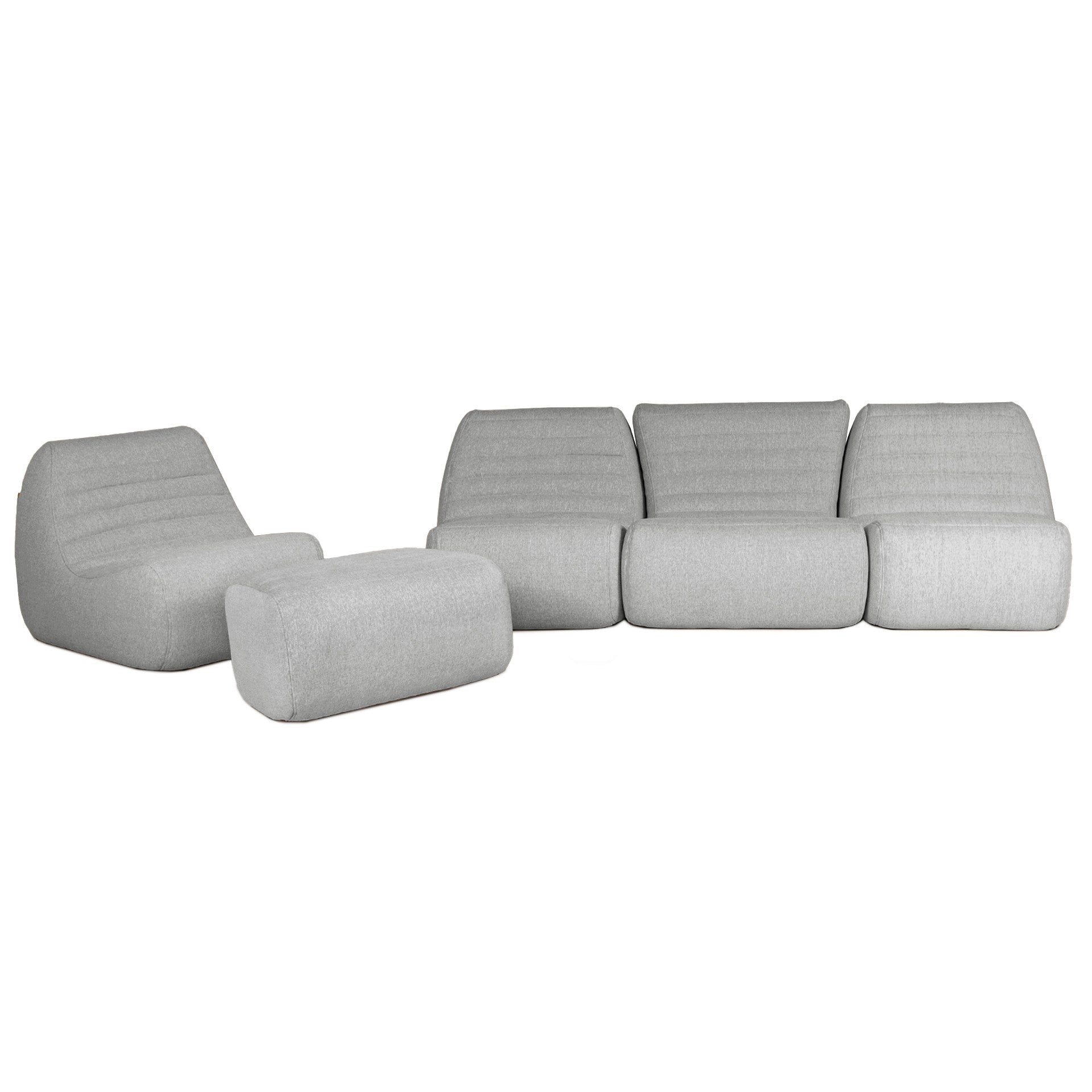 Solvana™ 5 Piece Outdoor Sectional Sofa