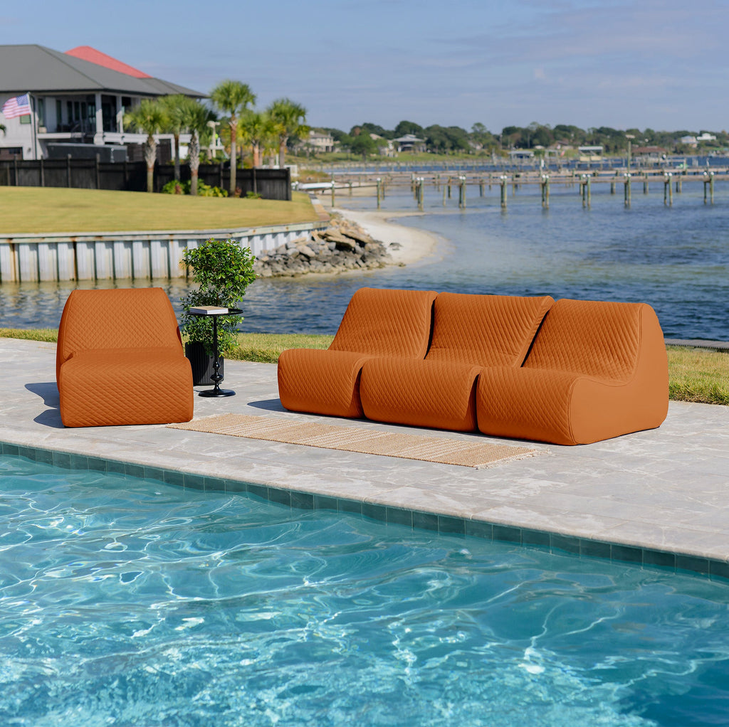 Solvana™ 5 Piece Outdoor Sectional Sofa