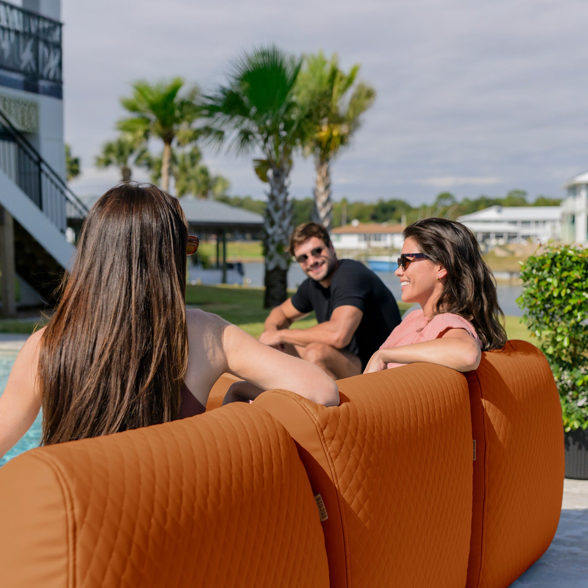 Solvana™ 5 Piece Outdoor Sectional Sofa