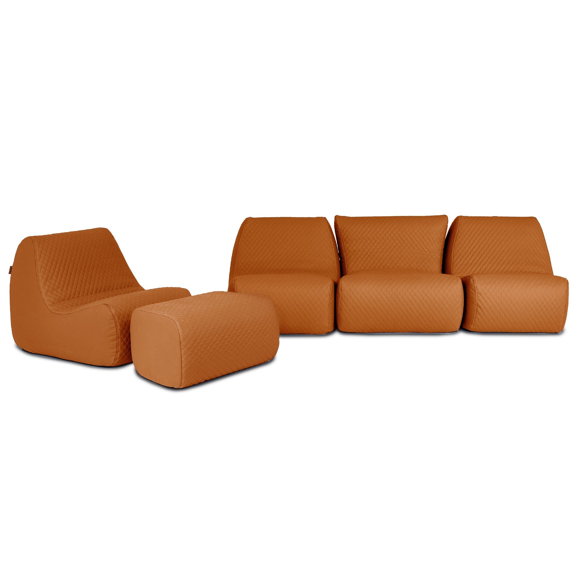 Solvana™ 5 Piece Outdoor Sectional Sofa