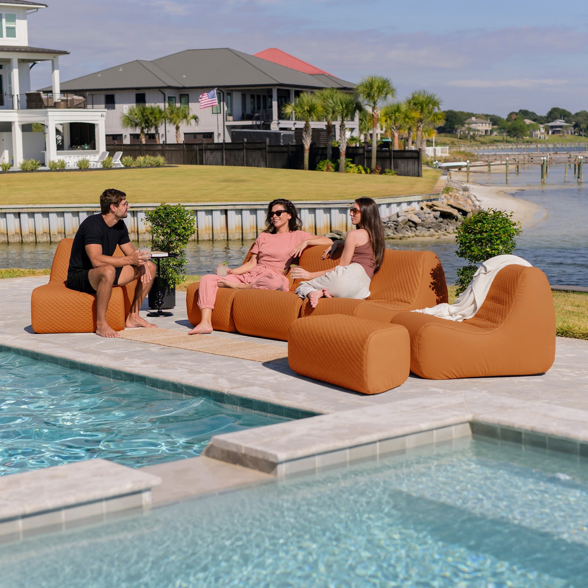 Solvana™ 7 Piece Outdoor Sectional